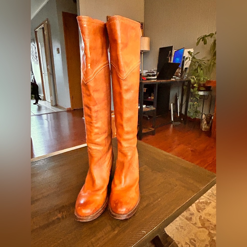 Frye women knee high boots